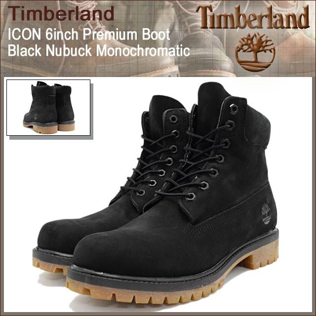 ティンバーランド Timberland ブーツ メンズ アイコン 6インチ プレミアム ブラック ヌバック モノクロマチック(A114V 6inch  Premium Boot) : tbl-a114v : ice field - 通販 - Yahoo!ショッピング