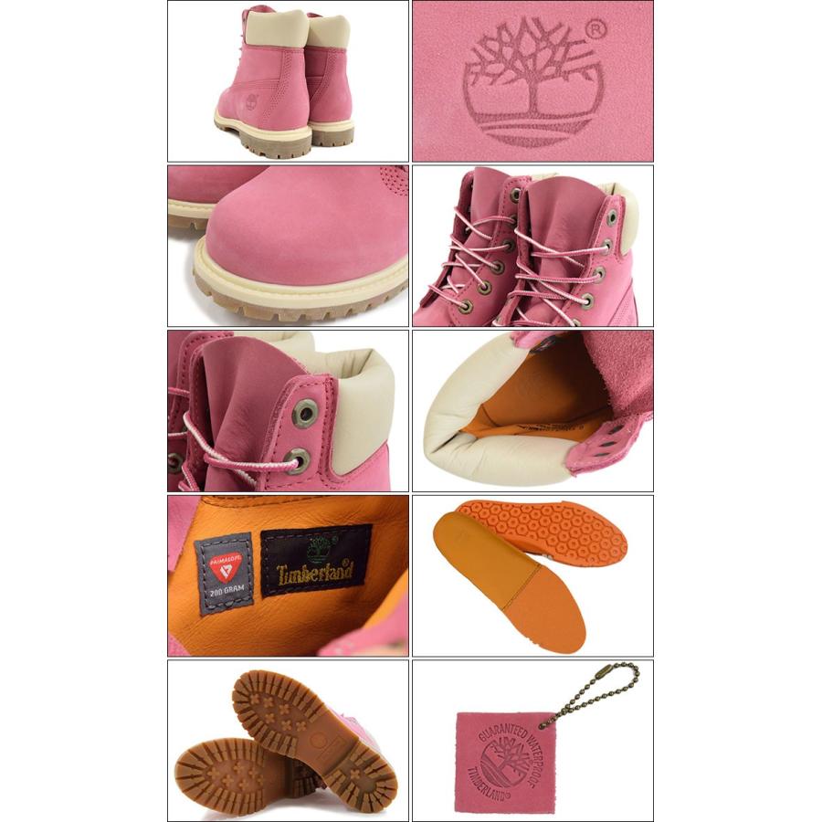 ティンバーランド スエード 6インチ　ワークブーツ ピンク　防水 Timberland ティンバーランド ブーツ 6インチ プレミアム
