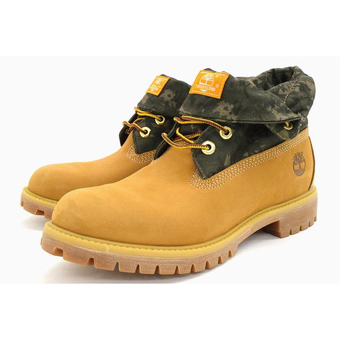 【日本正規品】ティンバーランド ブーツ Timberland メンズ 男性用 ロールトップ Wheat Nubuck ( A26UV ROLL TOP Boot ウィート 紳士用 )｜icefield｜03