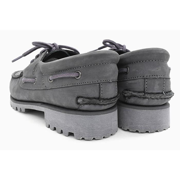 日本正規品 ティンバーランド デッキシューズ Timberland メンズ スリーアイ クラシック ラグ Dark Grey Nubuck 限定 ( A5P4C 3 Eye Classic Lug )｜icefield｜03