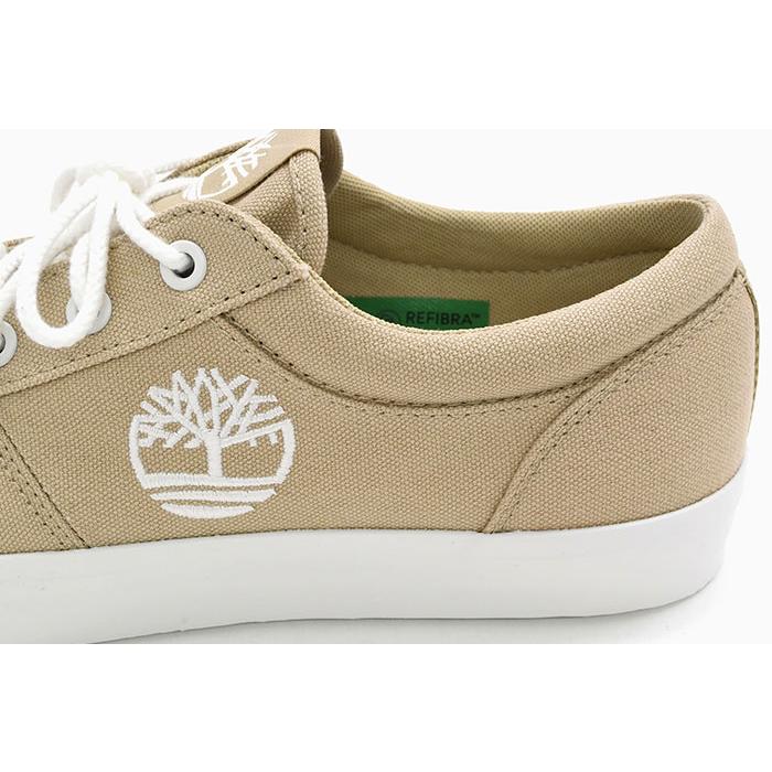 日本正規品 ティンバーランド スニーカー Timberland メンズ 男性用 マイロ ベイ OX ロー レース スニーカー Light Beige Canvas ( A661N MYLO BAY OX LOW )｜icefield｜06