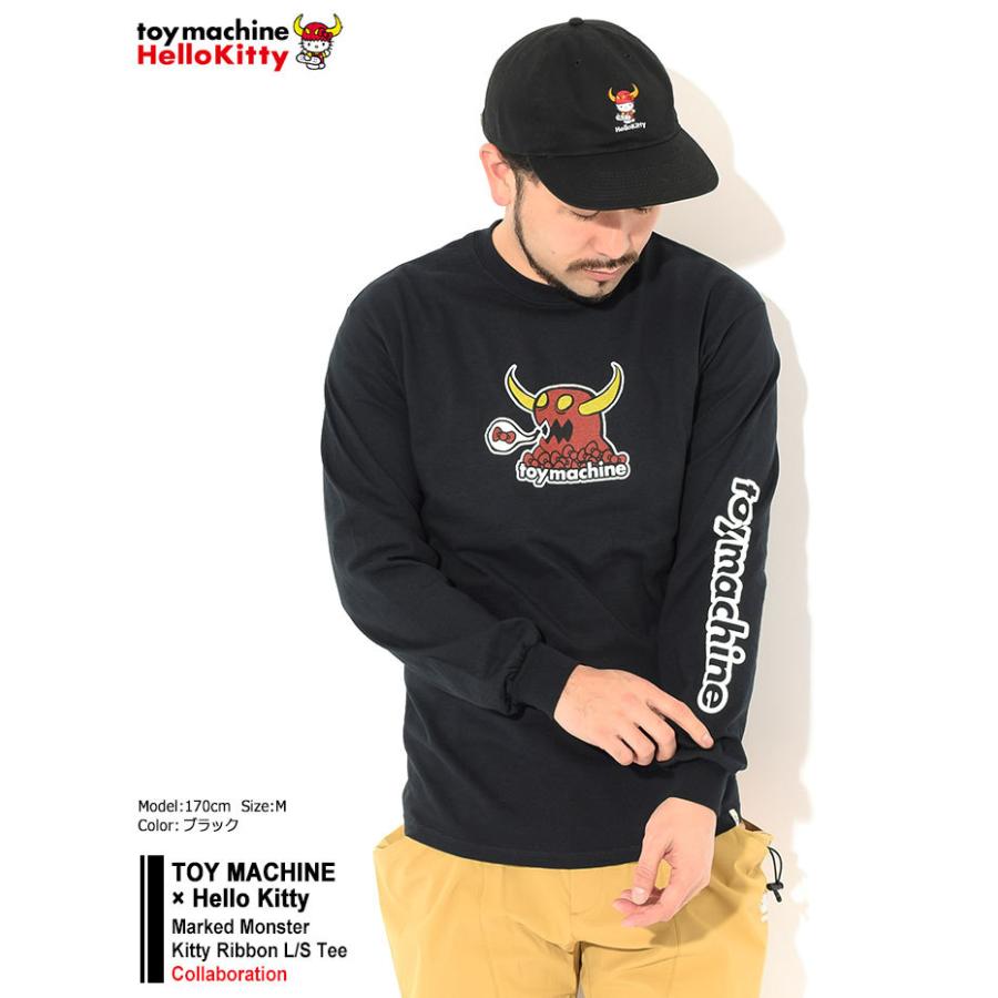 TOY MACHINE（トイマシーン） Tシャツ 長袖 ハローキティ マークド