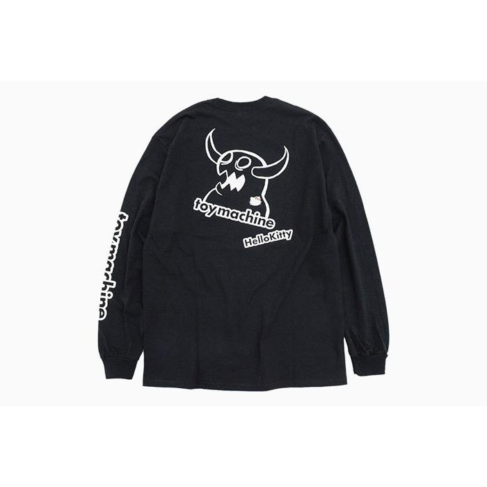 TOY MACHINE（トイマシーン） Tシャツ 長袖 ハローキティ マークド