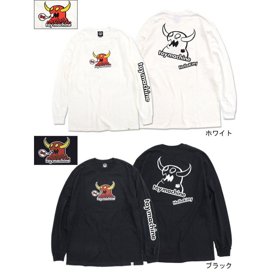TOY MACHINE（トイマシーン） Tシャツ 長袖 ハローキティ マークド 