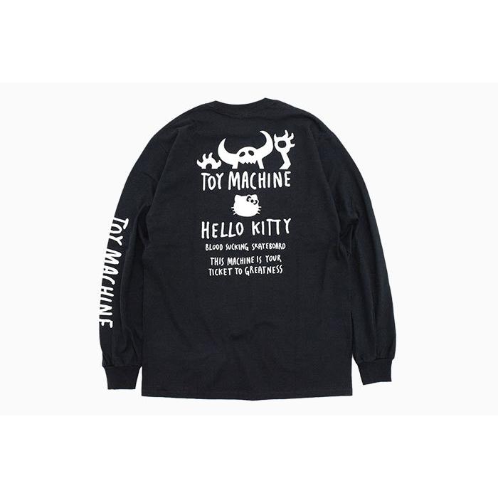TOY MACHINE（トイマシーン） Tシャツ 長袖 ハローキティ トイ