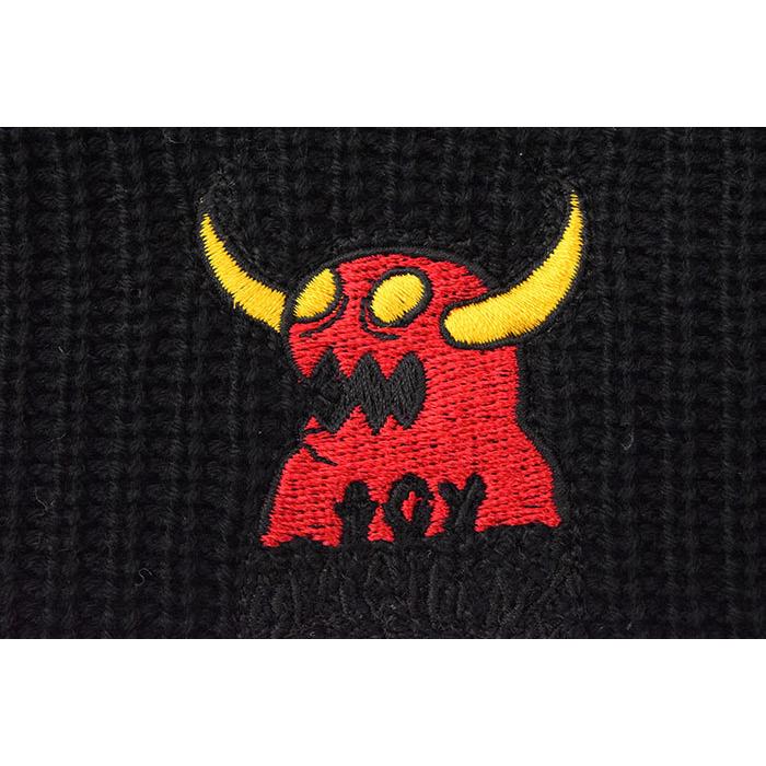 トイマシーン ニット帽 TOY MACHINE モンスター マークド エンブロイダリー ビーニー (Monster Marked Beanie