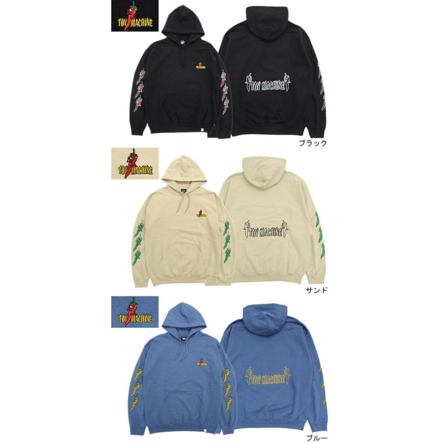 TOY MACHINE（トイマシーン） パーカー プルオーバー メンズ ペッパー