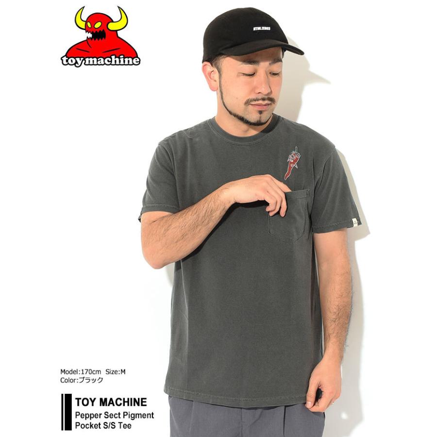 TOY MACHINE（トイマシーン） Tシャツ 半袖 メンズ ペッパー セクト