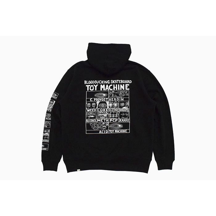 TOY MACHINE トイマシーン パーカー プルオーバー メンズ
