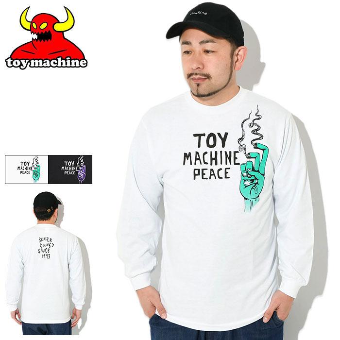 TOY MACHINE（トイマシーン） ロンT Tシャツ 長袖 メンズ TM ピース