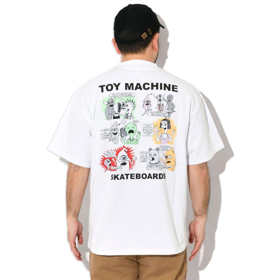 TOY MACHINE（トイマシーン） Tシャツ 半袖 メンズ トラクト ( Tract S