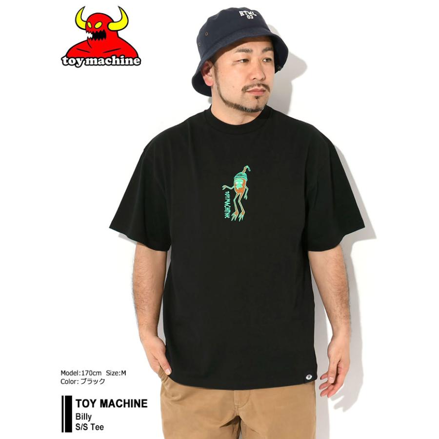 BILLY/ビリー　　T-sh TOY MACHINE トイマシーン Tシャツ 半袖 メンズ ビリー ( Billy