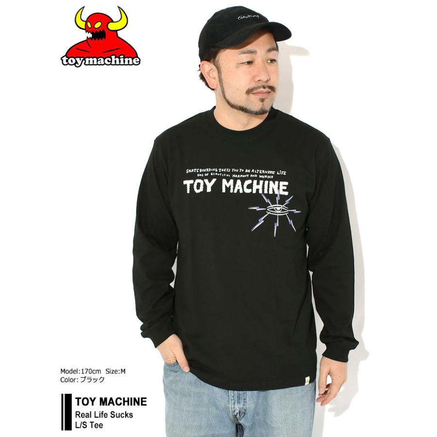 TOY MACHINE（トイマシーン） ロンT Tシャツ 長袖 メンズ リアル