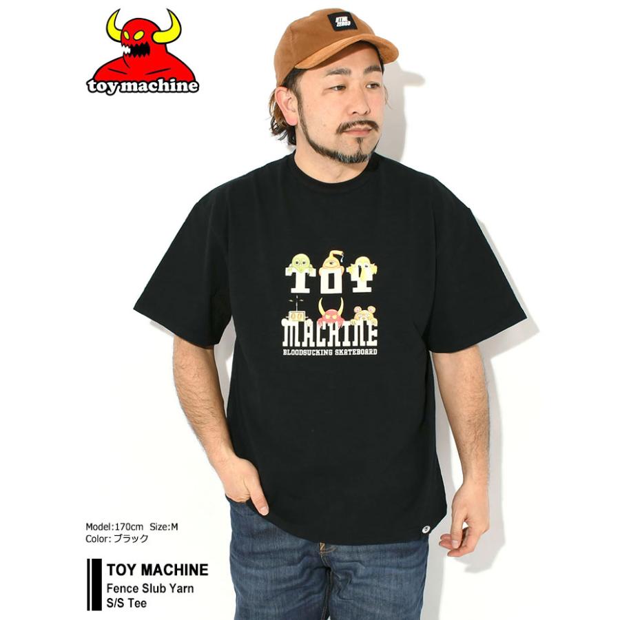 TOY MACHINE（トイマシーン） Tシャツ 半袖 メンズ フェンス スラブ