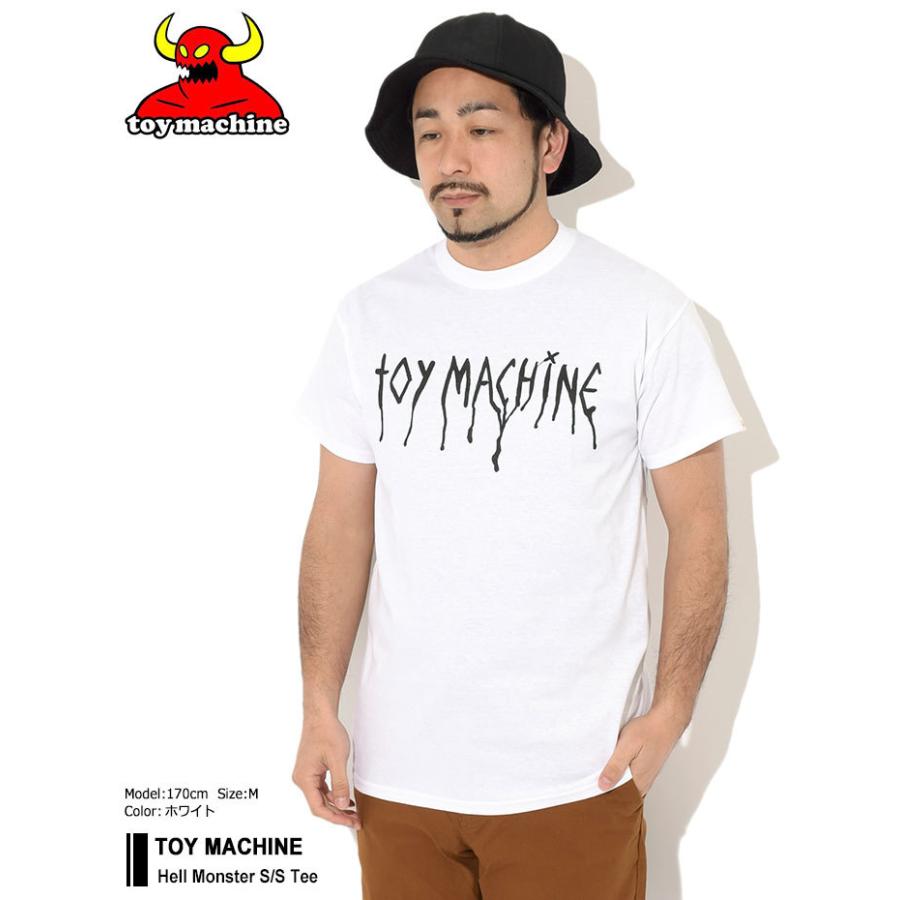 TOY MACHINE（トイマシーン） Tシャツ 半袖 メンズ ヘル モンスター