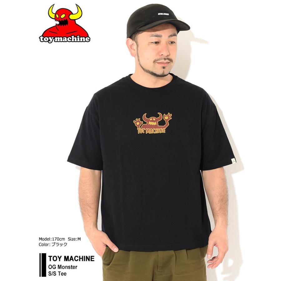 TOY MACHINE（トイマシーン） Tシャツ 半袖 メンズ OG モンスター (OG