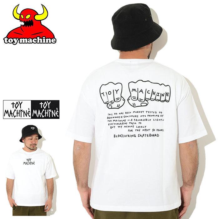 TOY MACHINE（トイマシーン） Tシャツ 半袖 メンズ フィスト ( Fist S