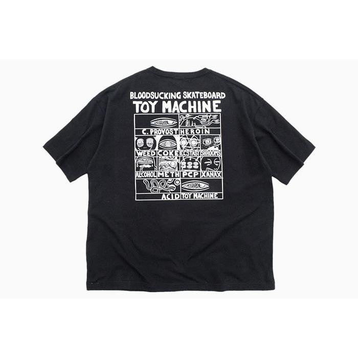 TOY MACHINE トイマシーン Tシャツ 半袖 メンズ ドラッグ アイズ