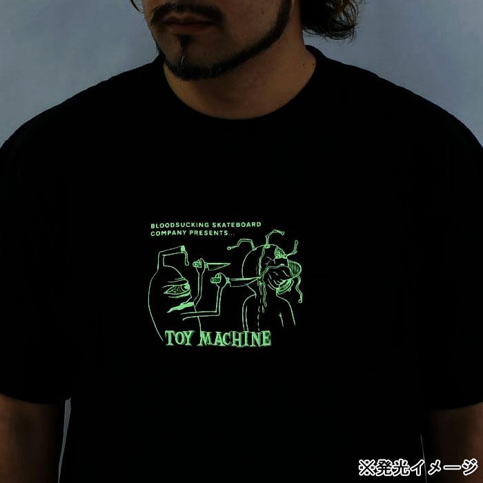 トイマシーン Tシャツ 半袖 TOY MACHINE メンズ TM ブレイン ( TM Brain S/S Tee GLOW IN THE DARK 蓄光 T-SHIRTS カットソー トップス TMSGST5 )[M便 1/1] | TOY MACHINE | 04