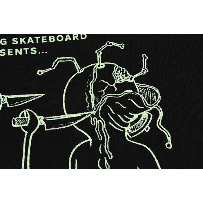 トイマシーン Tシャツ 半袖 TOY MACHINE メンズ TM ブレイン ( TM Brain S/S Tee GLOW IN THE DARK 蓄光 T-SHIRTS カットソー トップス TMSGST5 )[M便 1/1] | TOY MACHINE | 07
