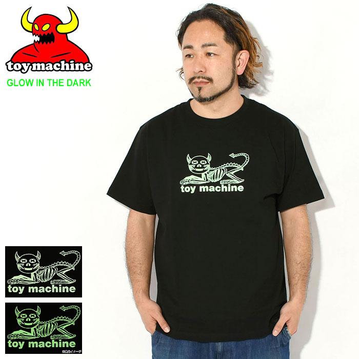 新品未使用　ソフトマシーン　デビル　シャツ TOY MACHINE（トイマシーン） Tシャツ 半袖 メンズ デビル キャット