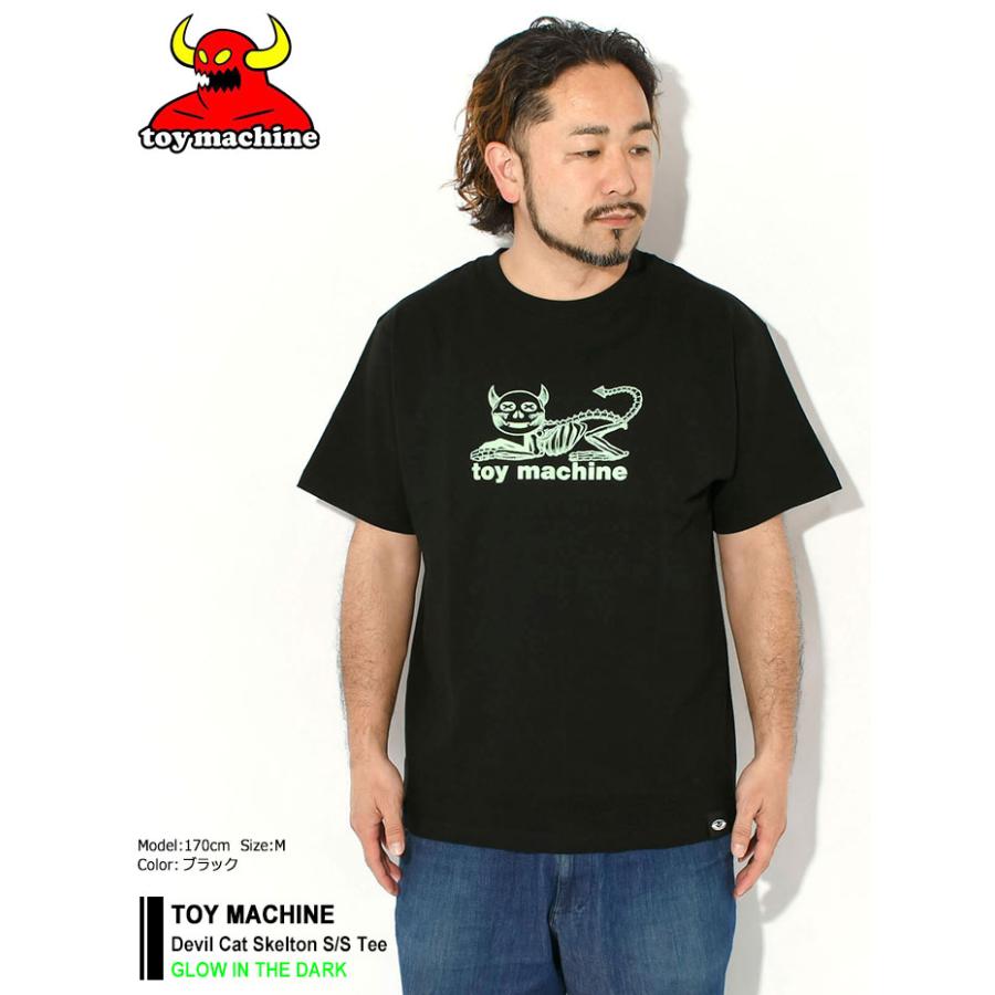 TOY MACHINE（トイマシーン） Tシャツ 半袖 メンズ デビル キャット 