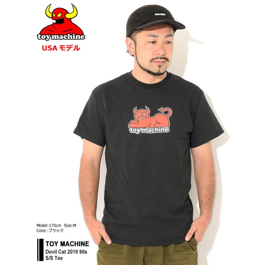 TOY MACHINE（トイマシーン） Tシャツ 半袖 メンズ デビル キャット