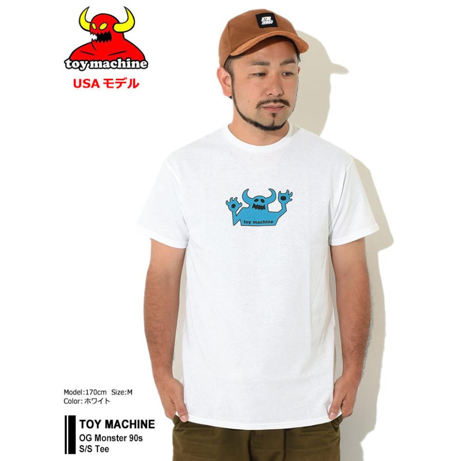 TOY MACHINE（トイマシーン） Tシャツ 半袖 メンズ OG モンスター 90s