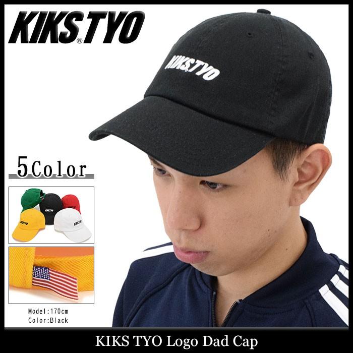 キックス ティー・ワイ・オー KIKS TYO キャップ メンズ ロゴ ダッドキャップ(Kiks Tyo Logo Dad Cap ローキャップ 帽子)｜icefield
