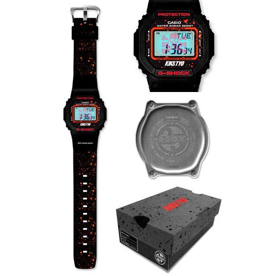 KIKS TYO TYO×G-SHOCK 25th Anniversary 5600 Burning Red G KIKS TYO TYO×G-SHOCK 25th Anniversary 5600 Burning Red G