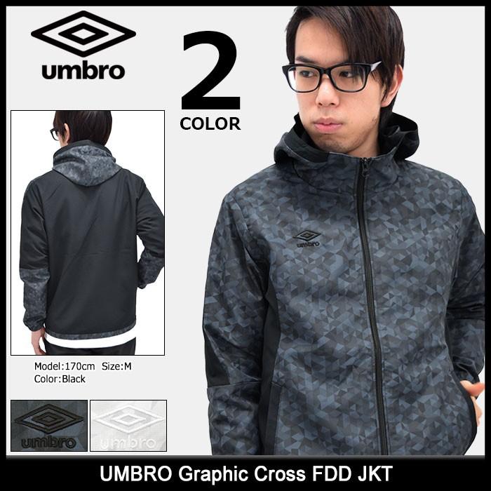 アンブロ UMBRO ジャケット メンズ グラフィック クロス FDD(umbro UCS4747 Graphic Cross FDD JKT ナイロンジャケット アウター 男性用)｜icefield