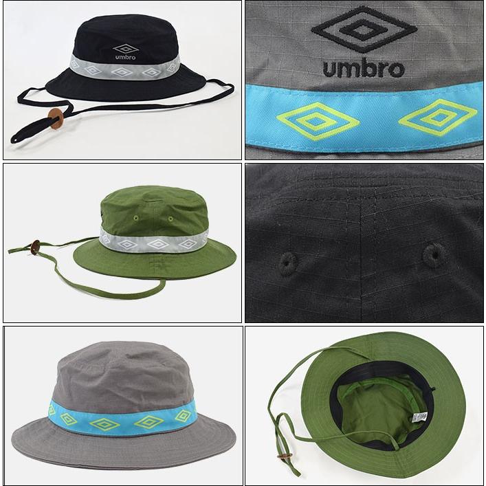 アンブロ UMBRO ハット ロゴ(umbro UJS2710 Logo Hat 帽子 バケットハット UVカット メンズ レディース)｜icefield｜03