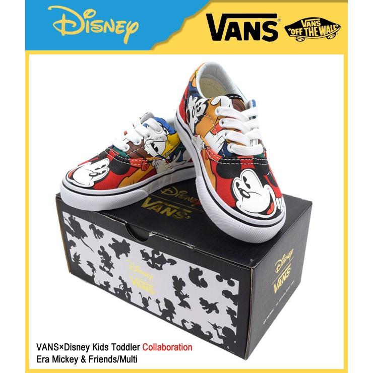 バンズ Vans スニーカー キッズ トドラー 子供用 ディズニー エラ ミッキー フレンズ マルチ コラボ Vn 01unghf Vans Disney 限定 Ice Field 通販 Paypayモール