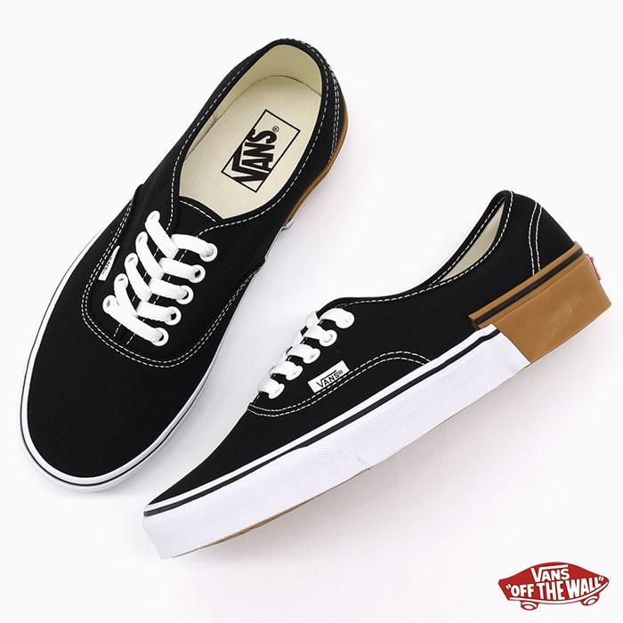 VANS オーセンティック ガム Authentic Gum シューズ ブラック VANS オーセンティック ガム Authentic Gum シューズ ブラック
