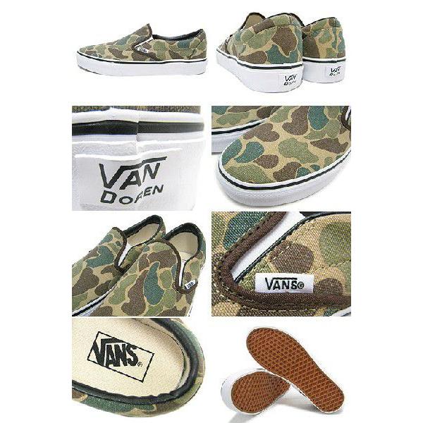 VANS（ヴァンズ） バンズ スニーカー クラシック スリッポン Camo