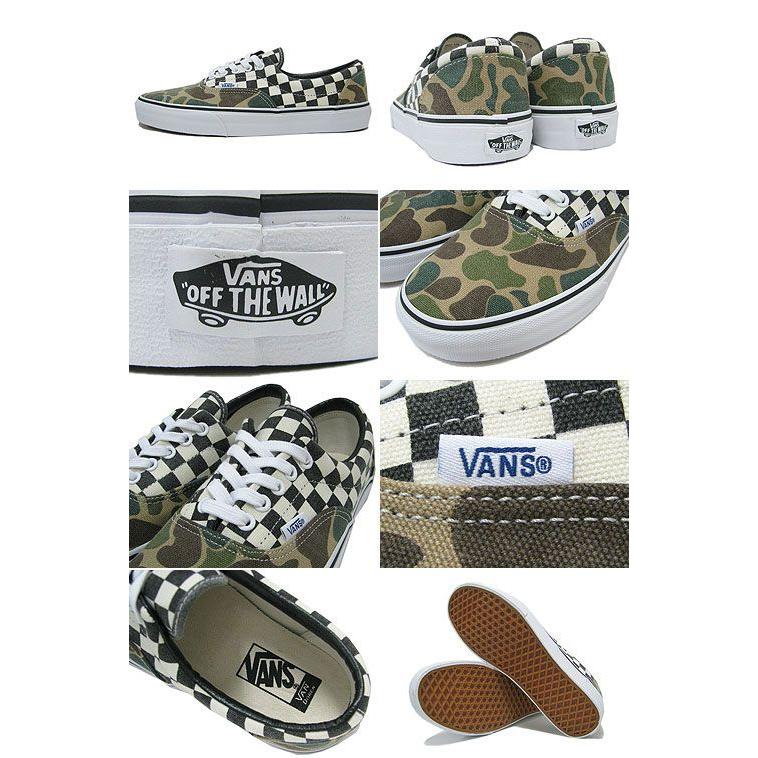 バンズ　エラ　11 29cm 迷彩　チェッカー　クレイジー　カモフラ VANS（ヴァンズ） バンズ スニーカー エラ Camo/White Checker バン