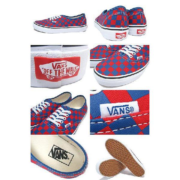 VANS（ヴァンズ） バンズ スニーカー オーセンティック Blue/Red