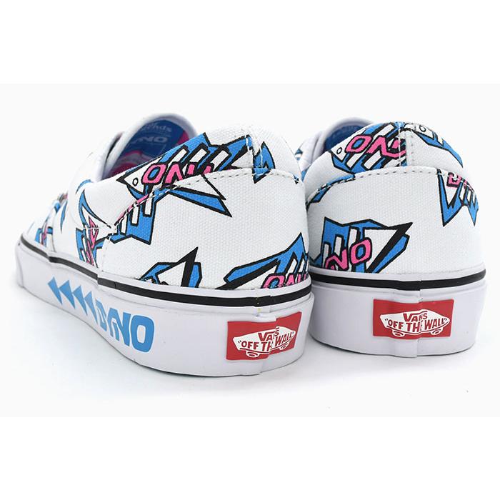 バンズ スニーカー VANS メンズ 男性用 アワー レジェンズ GT ダイノ エラ White/Blue コラボ ( VN0005UEZ5D Our Legends GT/Dyno Era )｜icefield｜03