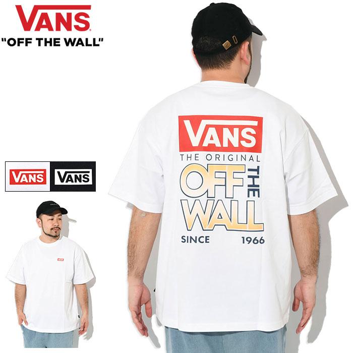 VANS 自転車グラフィック Tシャツ M VANS（ヴァンズ） バンズ Tシャツ 半袖 メンズ グラディエント ロゴ