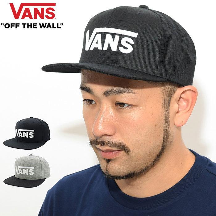 バンズ キャップ VANS ドロップ V 2 スナップバックキャップ ( Drop V II Snapback Cap 帽子 メンズ