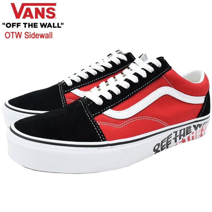 vans black racing red