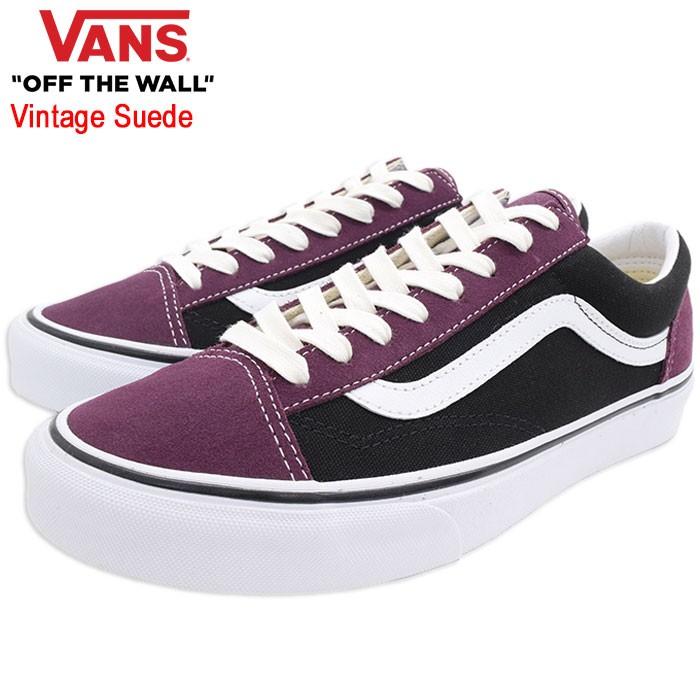 VANS バンズ スニーカー メンズ 男性用 スタイル 36 Prune/Black VANS バンズ スニーカー メンズ 男性用 スタイル 36 Prune/Black