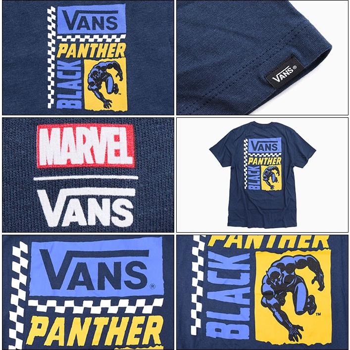 バンズ Tシャツ 半袖 VANS メンズ マーベル ブラックパンサー コラボ(vans×MARVEL Black Panther S/S Tee  Wネーム 男性用 VN0A3HUPLKZ) :VAN-VN0A3HUPLKZ:ice field - 通販 - Yahoo!ショッピング