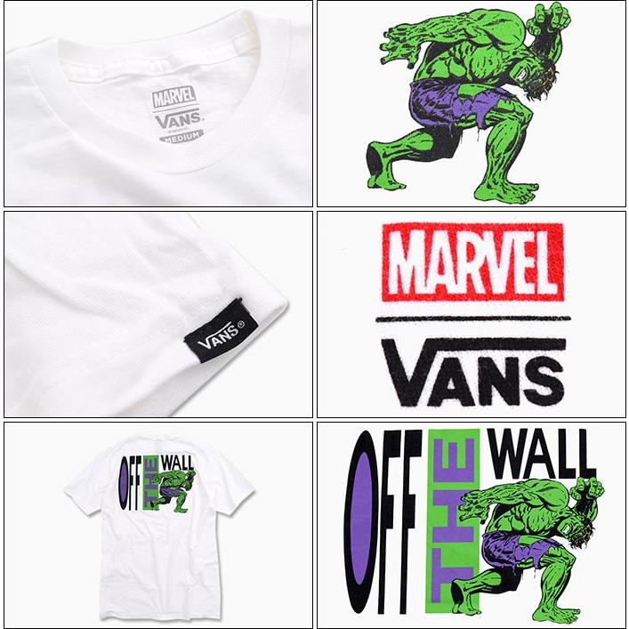 VANS（ヴァンズ） バンズ Tシャツ 半袖 メンズ マーベル ハルク コラボ