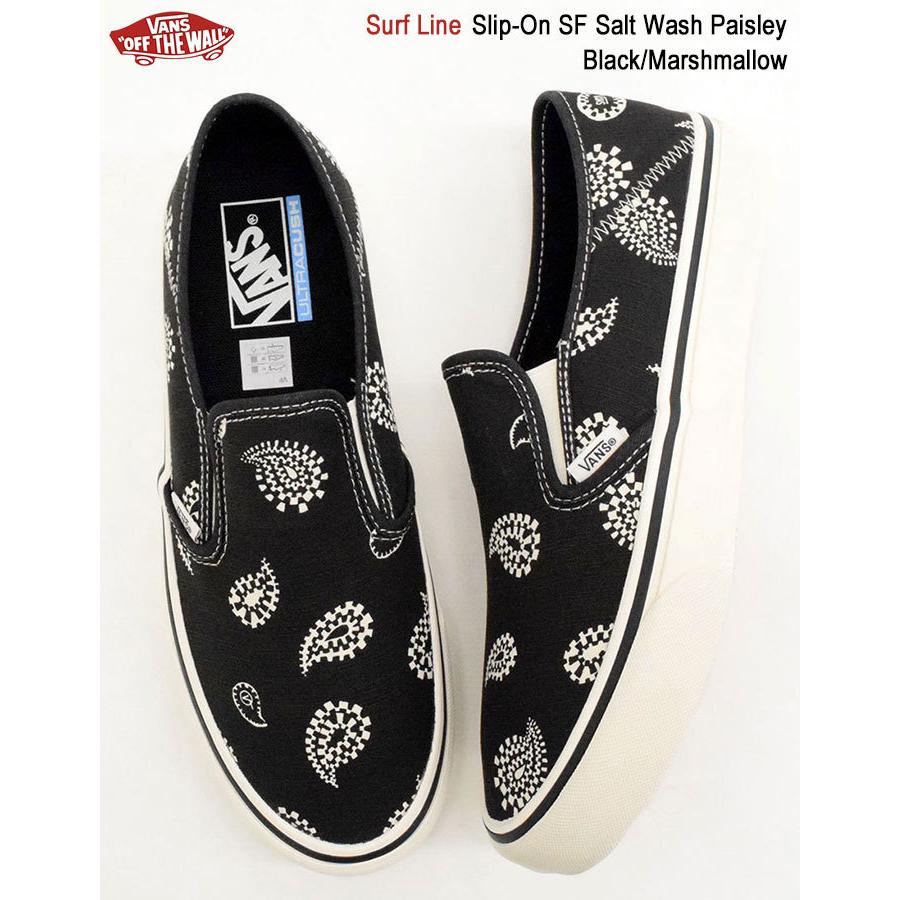 VANS★SLIP ON SF★SALT WASH PAISLEY★ペイズリー柄★兼用 VANS バンズ スニーカー メンズ 男性用 スリッポン SF ソルト