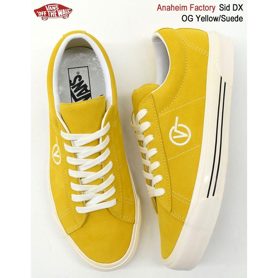 VANS（ヴァンズ） バンズ スニーカー メンズ 男性用 シド DX OG Yellow