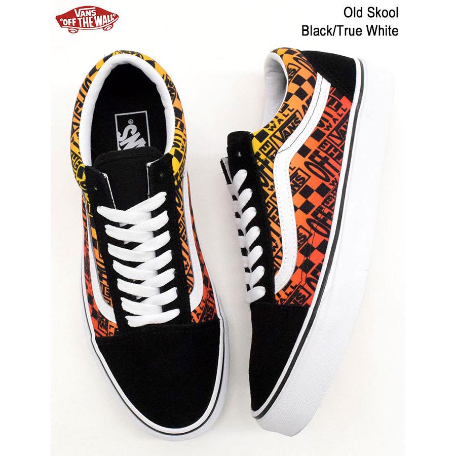 バンズ スニーカー Vans メンズ 男性用 オールドスクール Black True White ロゴ フレイム Vn0a4u3b2n5 Old Skool Logo Flame ローカット Ice Field 通販 Paypayモール