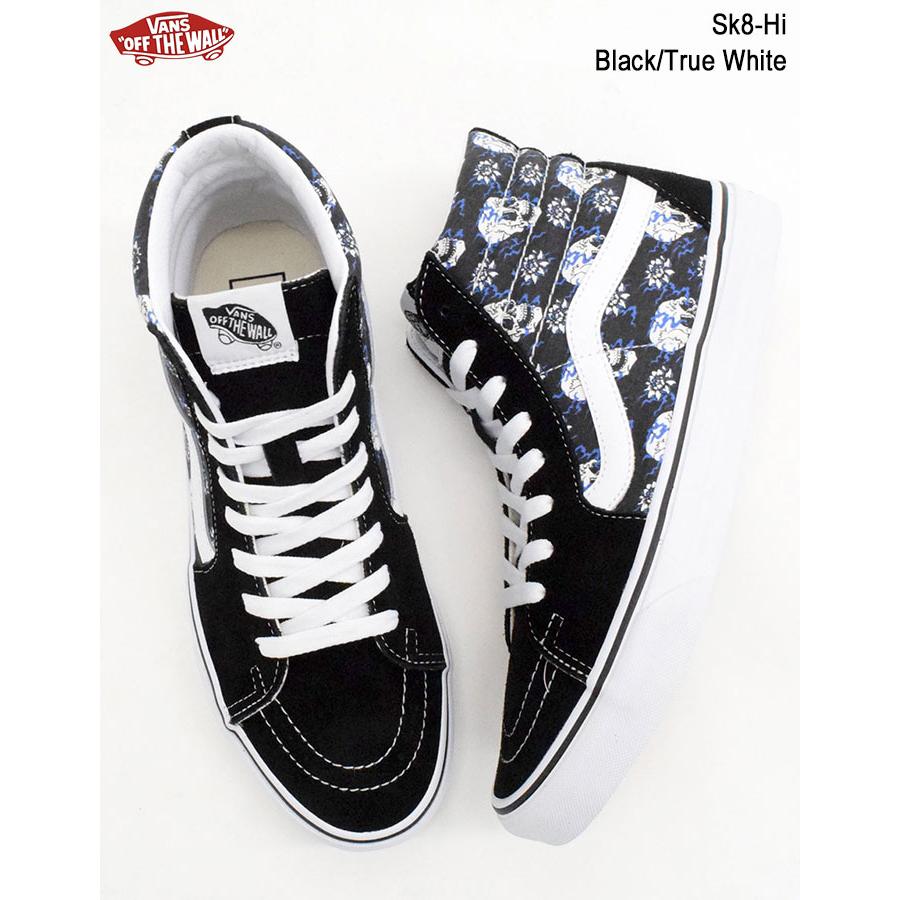 バンズ スニーカー Vans メンズ 男性用 スケートハイ Black True White フラッシュ スカルズ Vn0a4u3c1hj Sk8 Hi Flash Skulls ハイカット Ice Field 通販 Paypayモール
