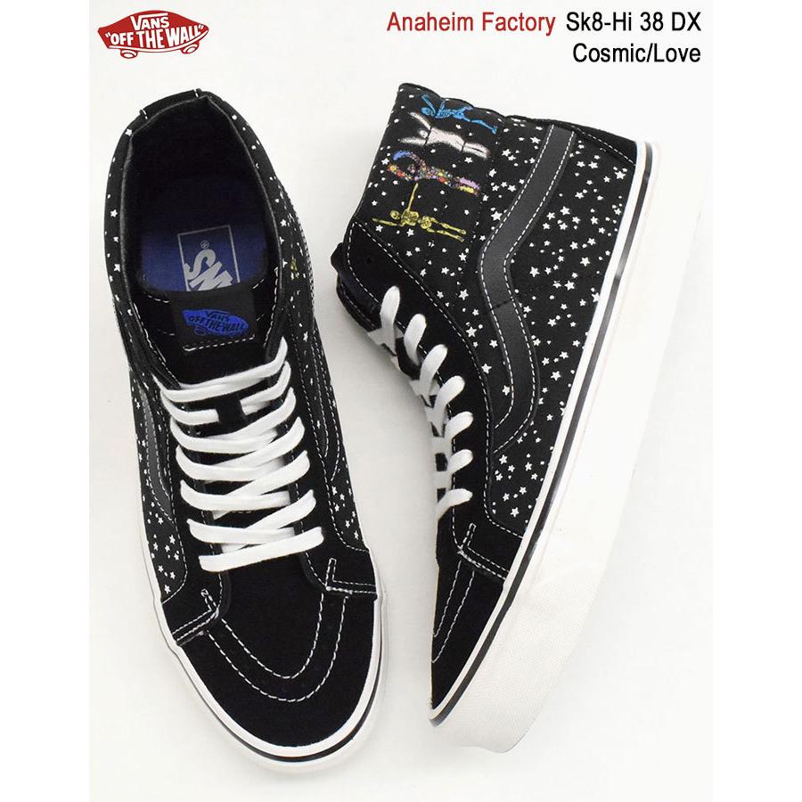バンズ スニーカー Vans メンズ 男性用 スケートハイ 38 Dx Cosmic Love アナハイム ファクトリー Vn0a5kriavu Sk8 Hi 38 Dx ハイカット Ice Field 通販 Paypayモール