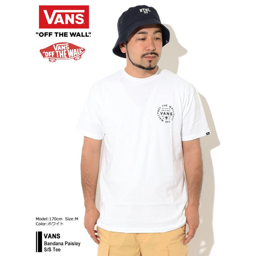 VANS（ヴァンズ） バンズ Tシャツ 半袖 メンズ バンダナ ペイズリー